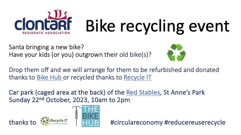 Bike Donation and Recycling Event